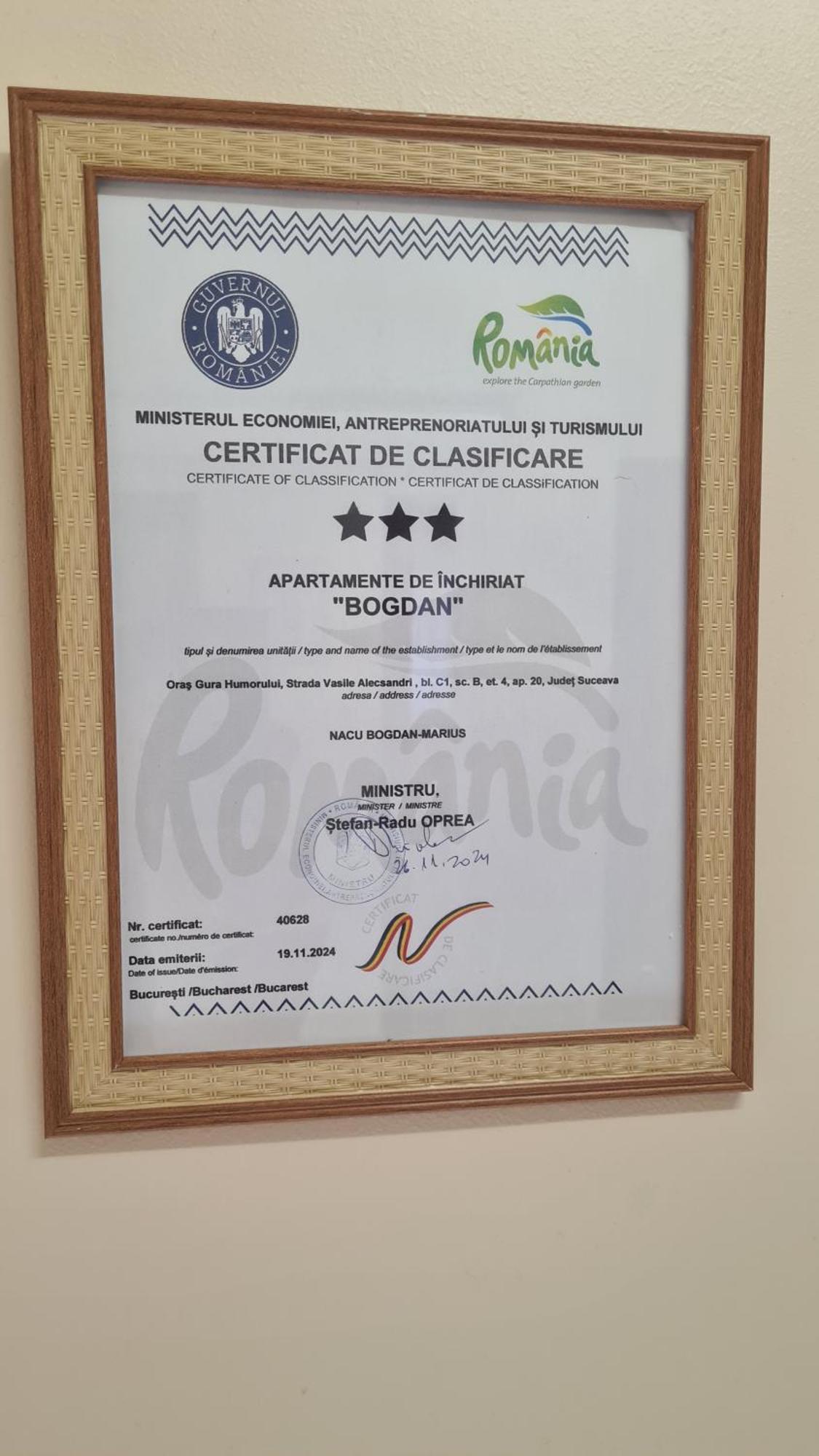 Apartament Bogdan Gura Humorului Dış mekan fotoğraf